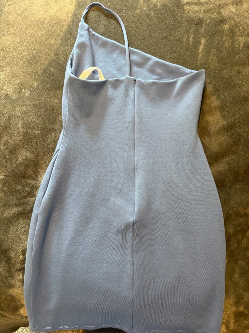 Lovers + Friends Blue Asymmetrical Mini Dress - Picture 4 of 5